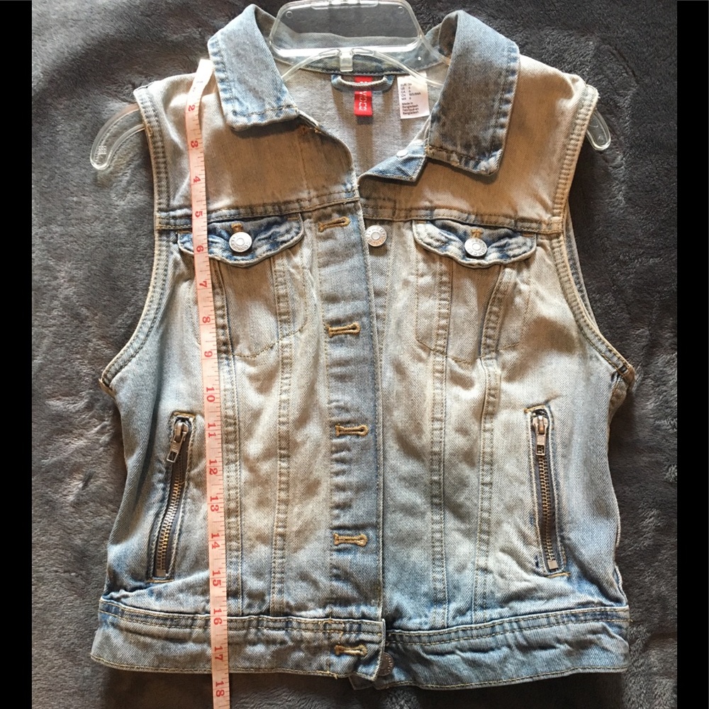 H&M EUC jean vest